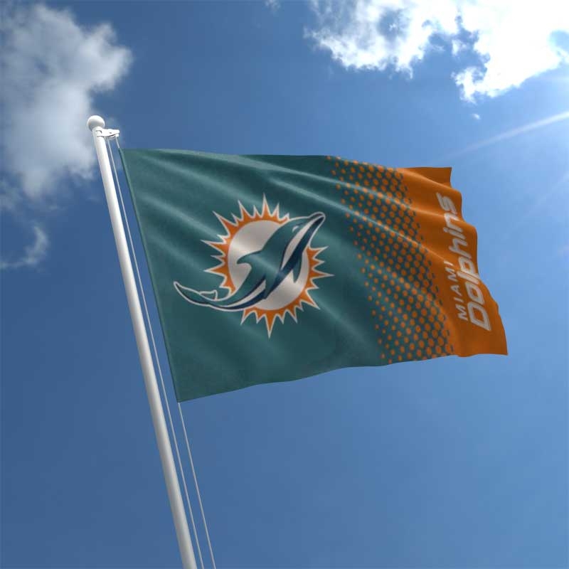 Custom Miami Dolphins Banner 6ft