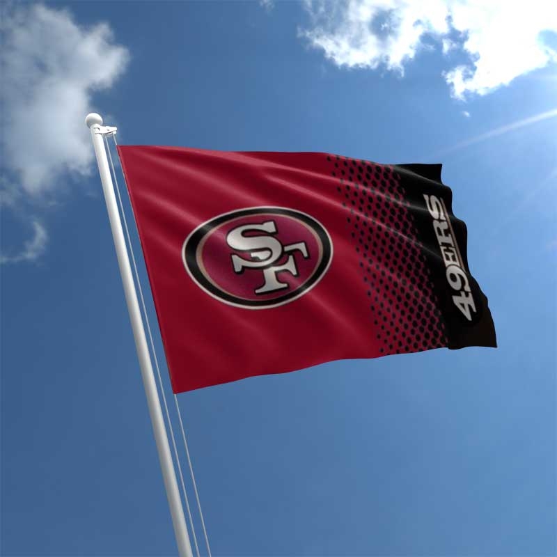 3 ft x 5 ft NFL Team Flag - San Francisco 49ers