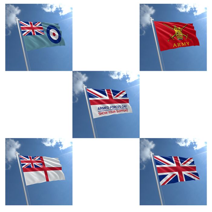 British Armed Forces Flag Pack The Flag Shop   Armed Forces Flag Pack Std 