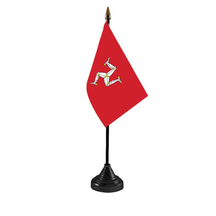 Isle Of Man Table Flag Budget Manx Desk Flags The Flag Shop