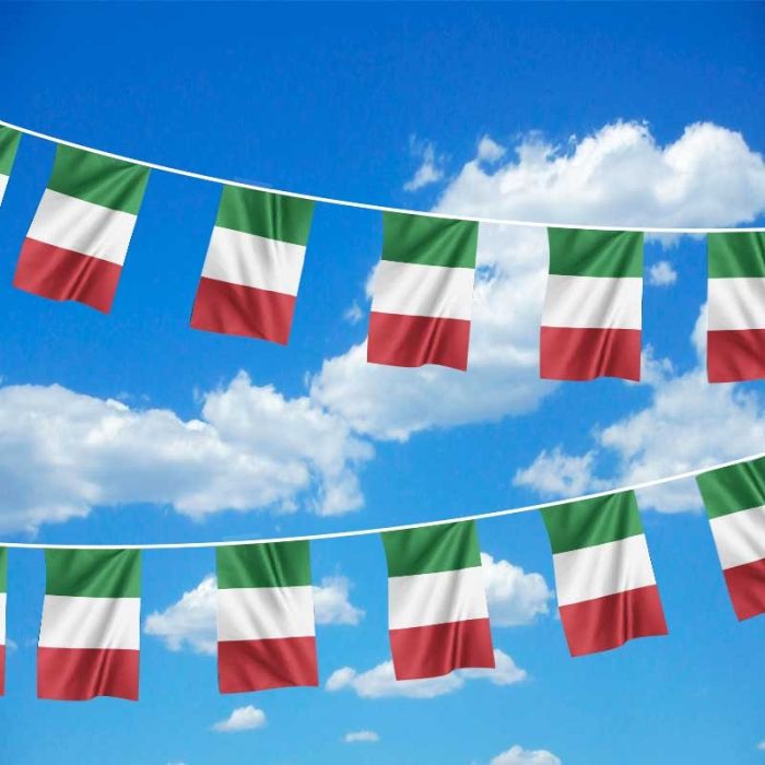 Italy Bunting | Flag Bunting | The Flag Shop