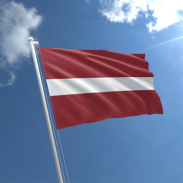 Flags of promo latvia