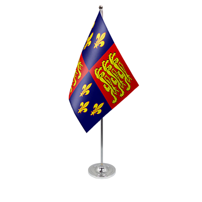 Royal Banner 16th Century table flag Satin | Table Flags - The Flag Shop