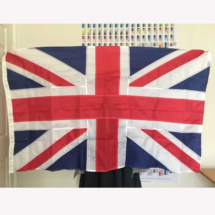 hand sewn union jack flag