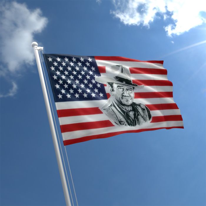 John Wayne USA Flag | Buy John Wayne Flag | The Flag Shop