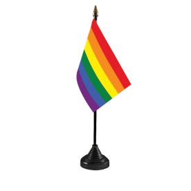 gay pride rainbow table